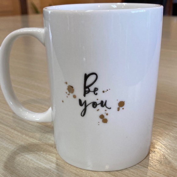 Fringe Studio White and Black 'Be Weird' Mug - Picture 2 of 5